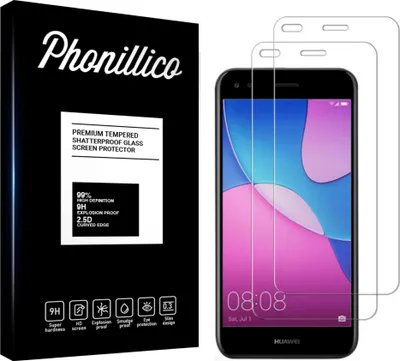 Immagine prodotto di Vetro temperato per Huawei Y6 PRO 2017 [2 pezzi] Pellicola protettiva dello schermo Antigraffio Vetro Resistente Phonillico®