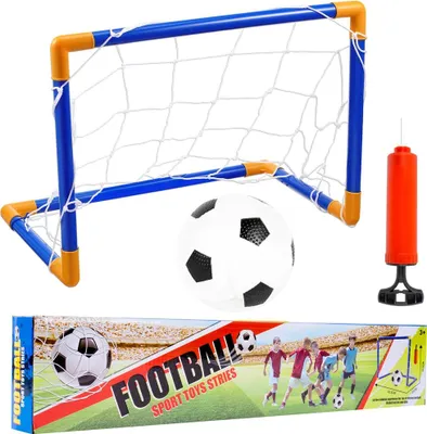 Produktbild von Malplay Fußballtor Trainingsset Fußballset zum Zusammenbauen für Kinder ab 3 Jahren Geschenk