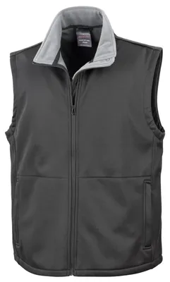 Produktbild von Result Herren Core Soft Shell Gilet / Weste FK604 (S) (Schwarz)