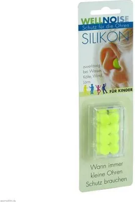 Produktbild von Štuple do uší Wellnoise f.Children Blister 4X2ks