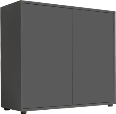 Produktbild von Schuhkommode / Kommode BEN 4 in anthrazit, Push-to-open, (BxHxT) 79x73x33 cm