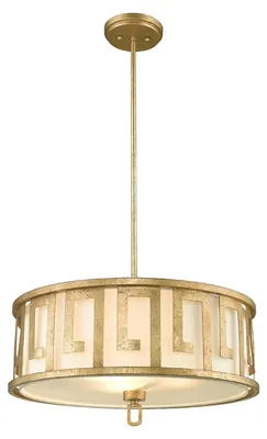 Obrázek produktu pro Závěsné svítidlo, stropní světlo, zlatá ocel, D 54,6 cm