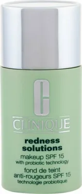 A product shot of a Clinique makeup bottle.