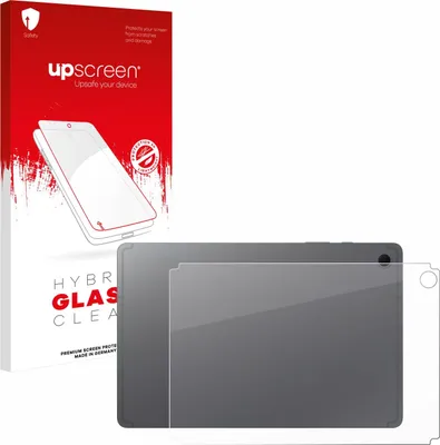 Produktbild von upscreen Schutzglas für Samsung Galaxy Tab S10 Lite (Rückseite) Schutzfolie Panzer Folie Glas Display Schutz klar