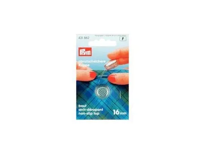 Produktbild von Prym Fingerhut silberfarbig 1 St. mit Anti-Rutsch-Kante Stärke 16.0 mm
