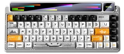 Obrázek produktu pro Tastatura AULA Gasket AMG65 s bílým podsvícením a RGB