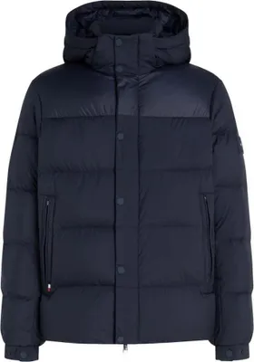Produktbild von TOMMY HILFIGER MIX DOWN HOODED PUFFER Blau