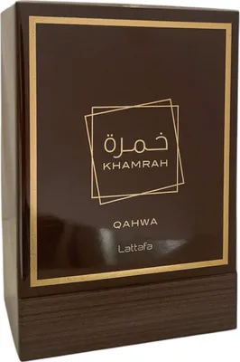 Obrázok produktu pre Lattafa Khamrah Qahwa, Unisex, 100 ml, Nádoba na jedno použitie, Tekutý parfém, Kardamon, Škorica, Zázvor, 1 kusov