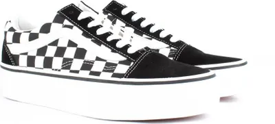 Produktbild von Vans alte Schädel Plattform Frauen Basket Weiß