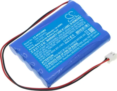 Image de TECHTEK Batterie compatible avec [Nipro] NCU-12 remplace 10N-700AACL