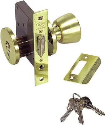 Image de A Outils forgés 03020078 Serrure et verrou pour portes