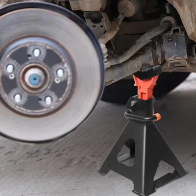 Produktbild von Mucola Auto jack 2x3000KG Parkovacie zdviháky Stojan na zdvihák Výškovo nastaviteľný manévrovací zdvihák Parkovací zdvihák Auto jack - čierny/oranžový