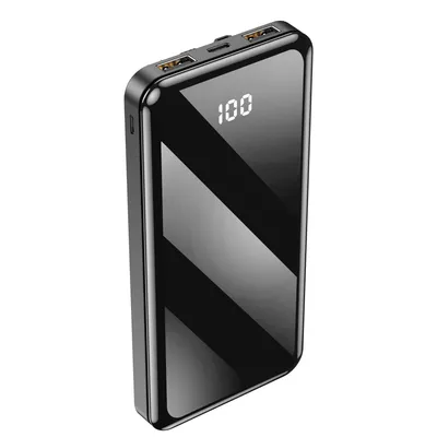 Zdjęcie produktu dla Forever Power Bank Tb-411 Allin1 10000 Mah Czarny Z Kablami Usb-C + Lightning + Microusb