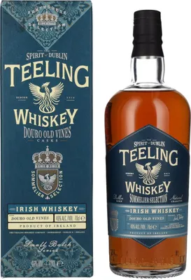 Produktbild von Teeling Whiskey Sommelier Selection DOURO OLD VINES Casks 46% Vol. 0,7l in Geschenkbox