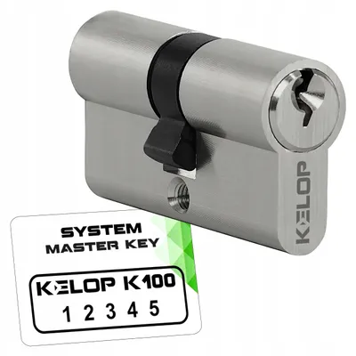 Obrázek produktu pro Kelop K100 35/35 Vložka Nikl Master Key Systém