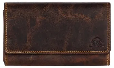 Produktbild von GREENBURRY Kellnerbörse Geldbörse Vintage Waiter Wallet Extra Strong Brown braun
