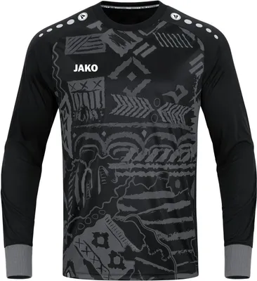 Produktbild von Jako Tropicana Tw-Trikot Langarm Herren - Schwarz / Anthrazit