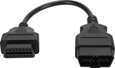 Immagine prodotto di Cavo di prolunga OBD 16Pin 0,3 m/0,98 piedi da maschio a femmina - connessione adattatore diagnostico