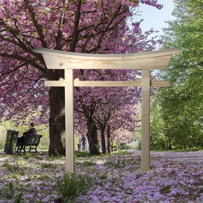 Produktbild von Japan Torii 020, Höhe 100 cm , Breite 100 cm naturbelassen