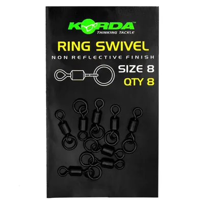 Immagine prodotto di Korda vertebra con anello girevole misura 8 8pz