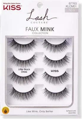 Produktbild von KISS | Künstliche Wimpern - LASH COUTURE - Little Black Dress x4 - Künstliche Wimpern - Ideal für den Alltag