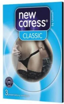 Obrázok produktu pre New Caress Lateksowe prezerwatywy Classic, 3 sztuki