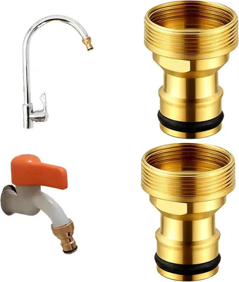 Obrázek produktu pro Dva kusy redukčních adaptérů pro kohoutky, s jemným závitem o průměrech 22 mm a 24 mm, určené pro kuchyň