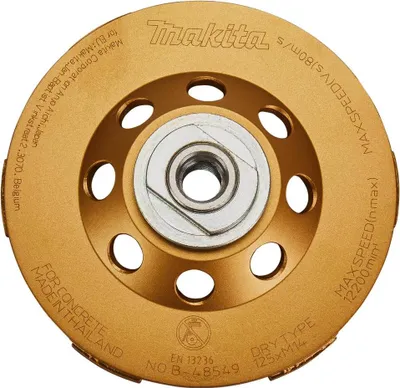 Produktbild von Makita Diamond Blade For Grinding Concrete 125mm M14 Double Concrete / Standard