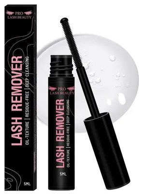 Image de Démachiant pour cils 5 ml, dissolvant pour extensions de cils, sans résidus