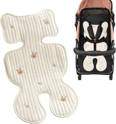 Produktbild von Sitzkissen für Kinderwagen - atmungsaktiv - für Babys - waschbar - für Kinderwagen - Babybezug