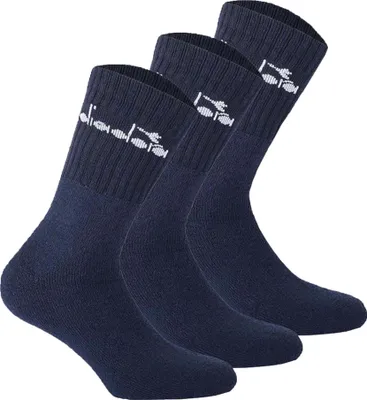 Produktbild von Diadora Uni Tennissocken - 3er Pack, Logo Dunkelblau 43-46