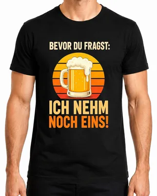 Obrázek produktu pro Než se zeptáte: Chci ještě jedno pivo. Pít, bavit se, oslavovat. Pánské tričko, černá barva, velikost XXL