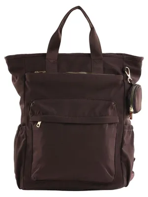 Image de s.Oliver sac à dos pour ordinateur portable Backpack Brown marron foncé