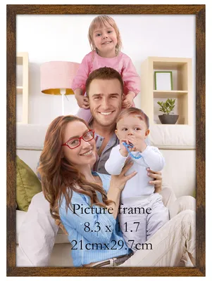 Productafbeelding van Fotolijst - Kunststof frame voor foto's en documenten - 21x29,7 cm