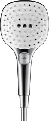 Produktbild von Hansgrohe Raindance-Select E-120-3jet-Handbrause Nr. 26520000 verchromt
