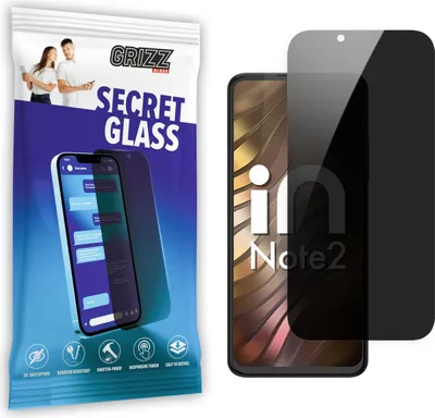 Zdjęcie produktu dla Szkło do ochrony prywatności GrizzGlass SecretGlass dla Micromax w Note 2