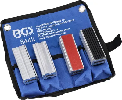 Image de BGS 8442 Mâchoires de protection magnétiques pour étau, 8 pcs.