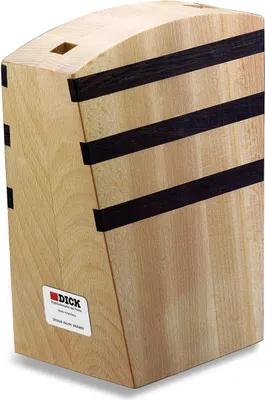 Immagine prodotto di F. DICK Design Messerblock ohne Messer / Kochwerkzeuge, aus massivem Buchenholz