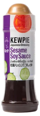 Produktbild von Kewpie Sesam Sojasauce Dressing 210 ml – Würziges, cremiges Dressing für Salate & Sushi