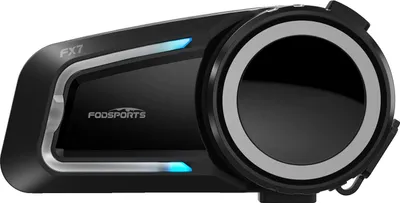 Obrázek produktu pro Interkom Bluetooth pro motocykly, duální Bluetooth 54, dosah 2000 m, 40mm HIFI reproduktor, vodotěsnost IP67, možnost připojení více jezdců