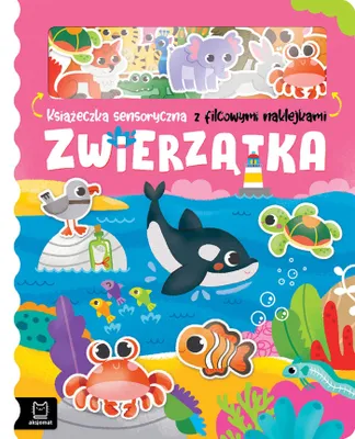 Image de Zwierzątka. Książeczka sensoryczna z filcowymi naklejkami