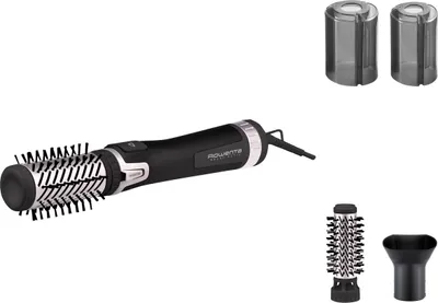 Zdjęcie produktu dla Rowenta Brush Activ' Dry & Style CF9550, Szczotka z gorącym powietrzem, Ciepły, Obrotowy, Do wszystkich włosów, Długie, Średni, Krótkie, Mokre włosy