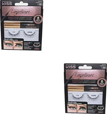 Produktbild von Kiss Magnetic Eyeliner & Lash Kit 01 Lure