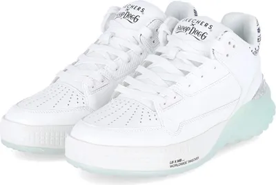 Produktbild von Skechers Herren Snoop Doggs Sneaker SIZZLE BUCKETS OG Weiß Leder-Synthetik Größe: 42