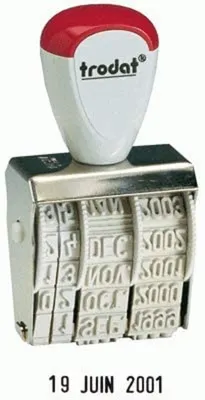 Produktbild von trodat 1000 Französischer Datumsstempel