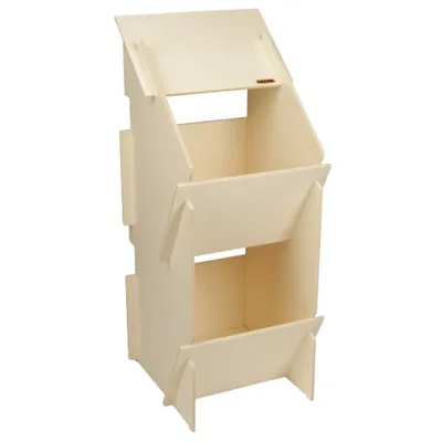 Obrázok produktu pre Kerbl Hühner Legenest aus Holz für 10 Hühner Stecksystem, aus Pappelholz