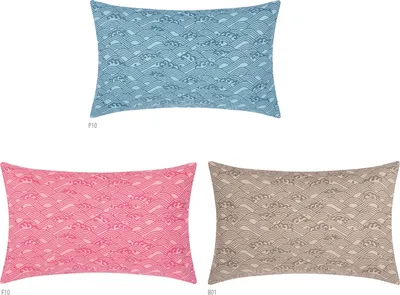 Produktbild von pad Kissenbezug WAVES 30 x 50 cm in mehreren Farben 100% Baumwolle, FARBE:fuchsia