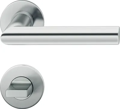 Produktbild von FSB Drückergarnitur 10 1076 flächenbündig WC, 38 - 42, Edelstahl
