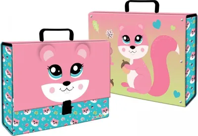 Produktbild von BAMBINO A4 XXL-ORDNER MIT Eichhörnchen-GRIFF