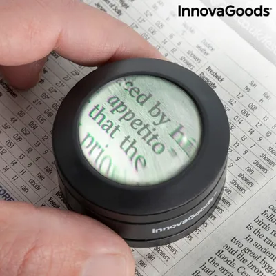 Immagine prodotto di Lente d'ingrandimento tascabile con LED InnovaGoods